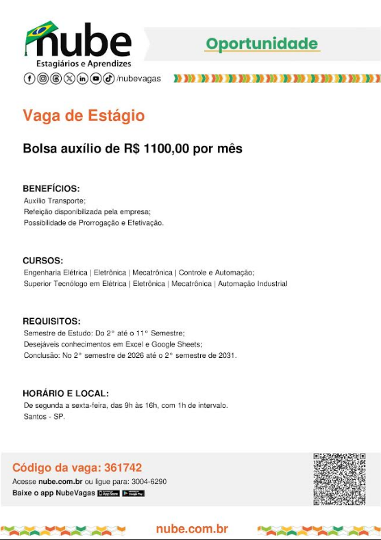 2026 01 12 12 22 20 Divulgação de oportunidade de estágio CSA e ENG NUBE 361742 barbaraifsp.e