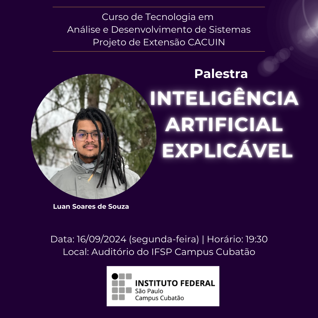 INTELIGÊNCIA ARTIFICIAL EXPLICÁVEL