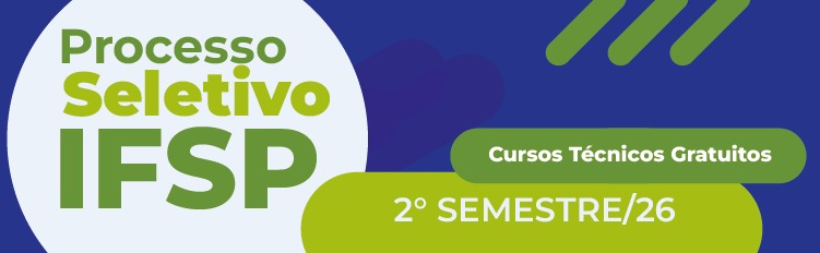 Processo Seletivo 2026/2 - Concomitantes e Subsequentes