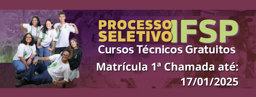 Processo Seletivo 25.1